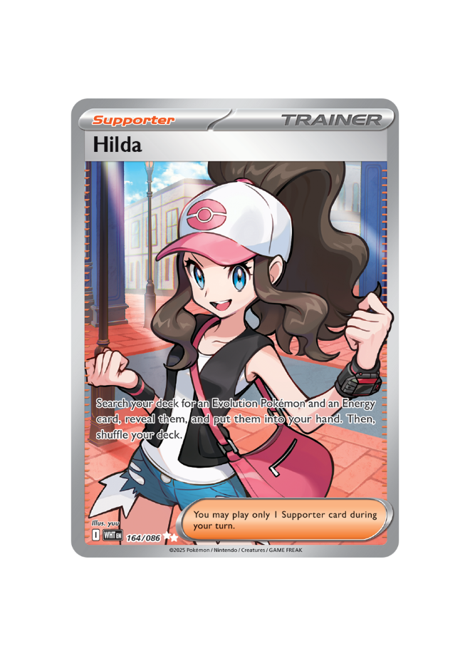 Pokémon TCG - WHT EN 165/086 Hilda
