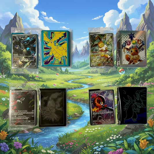 Pokémon TCG - Mystery Elite Trainer Sleeves + Original Promo Card