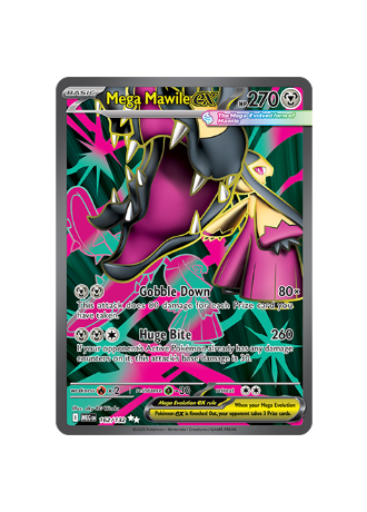 Pokémon TCG - MEG EN 162/132  - Mega Mawile EX
