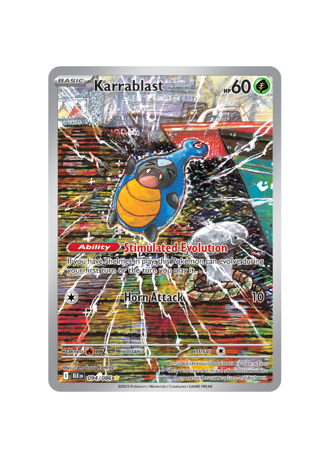 Pokémon TCG - BLK EN 094/086 - Karrablast
