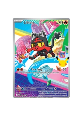 Pokémon TCG - Promo Card - MEP 044 - Litten