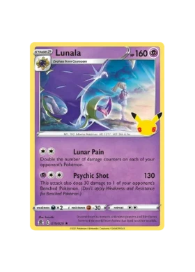 Pokémon TCG -  25th Celebrations EN 015/025 Holo - Lunala