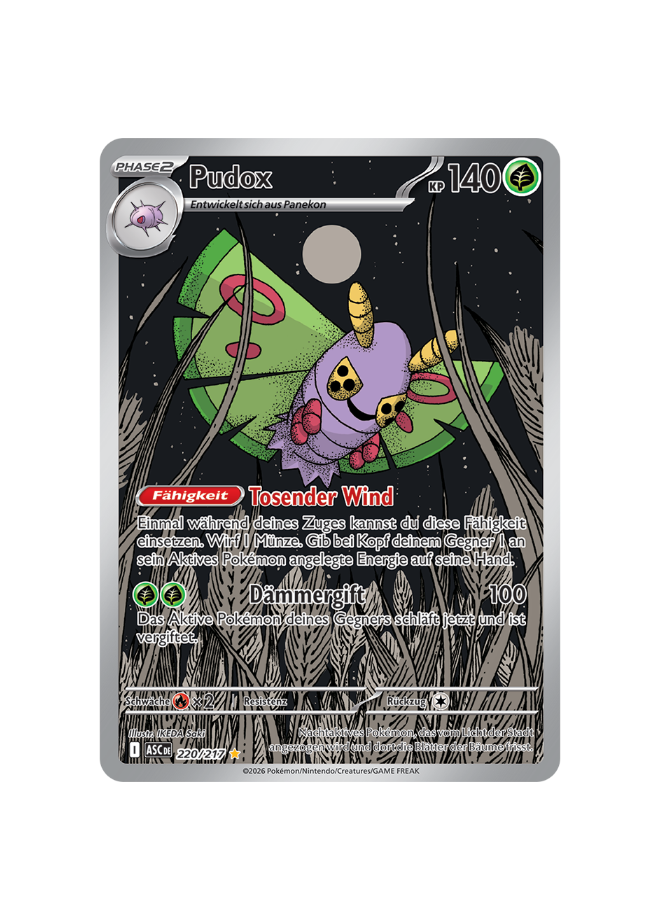 Pokémon TCG -  ASC DE 220/217 - Pudox