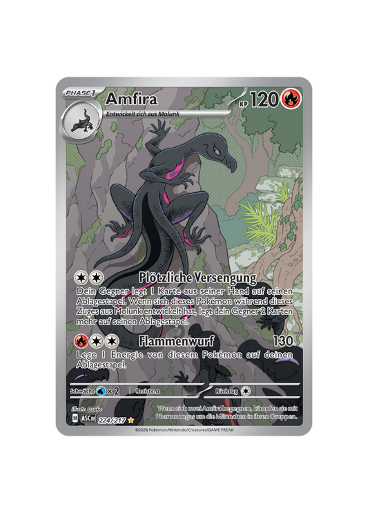 Pokémon TCG -  ASC DE 224/217 - Amfira