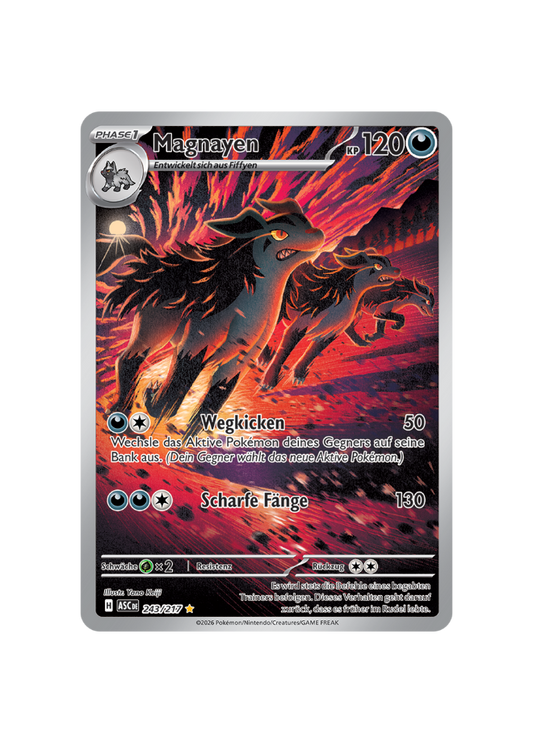 Pokémon TCG -  ASC DE 243/217 - Magnayen