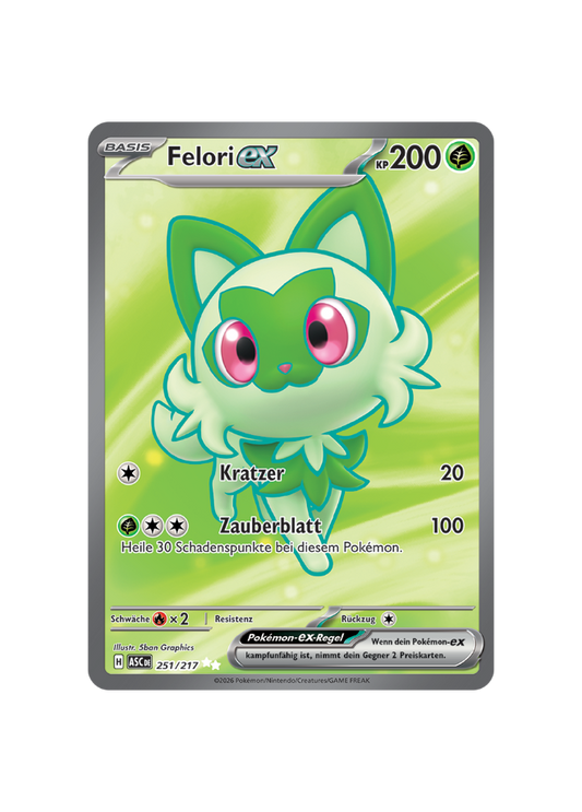 Pokémon TCG -  ASC DE 251/217 - Felori EX