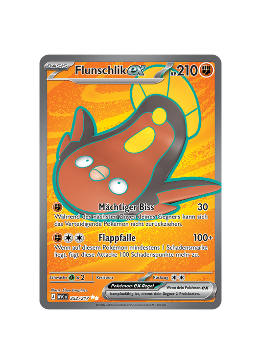 Pokémon TCG -  ASC DE 252/217 - Flunschlik EX