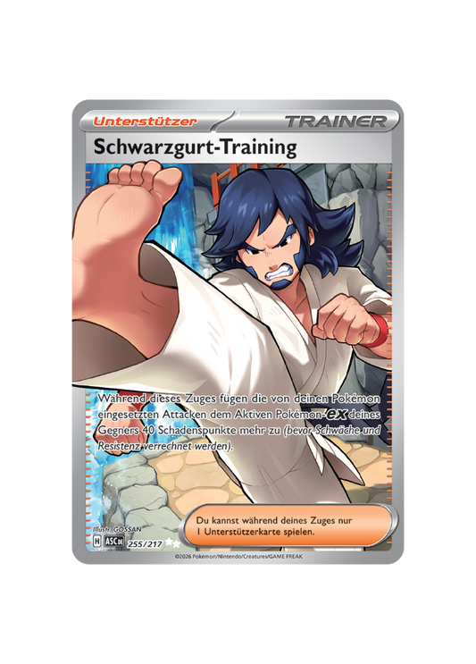 Pokémon TCG -  ASC DE 255/217 - Schwarzgurt-Training