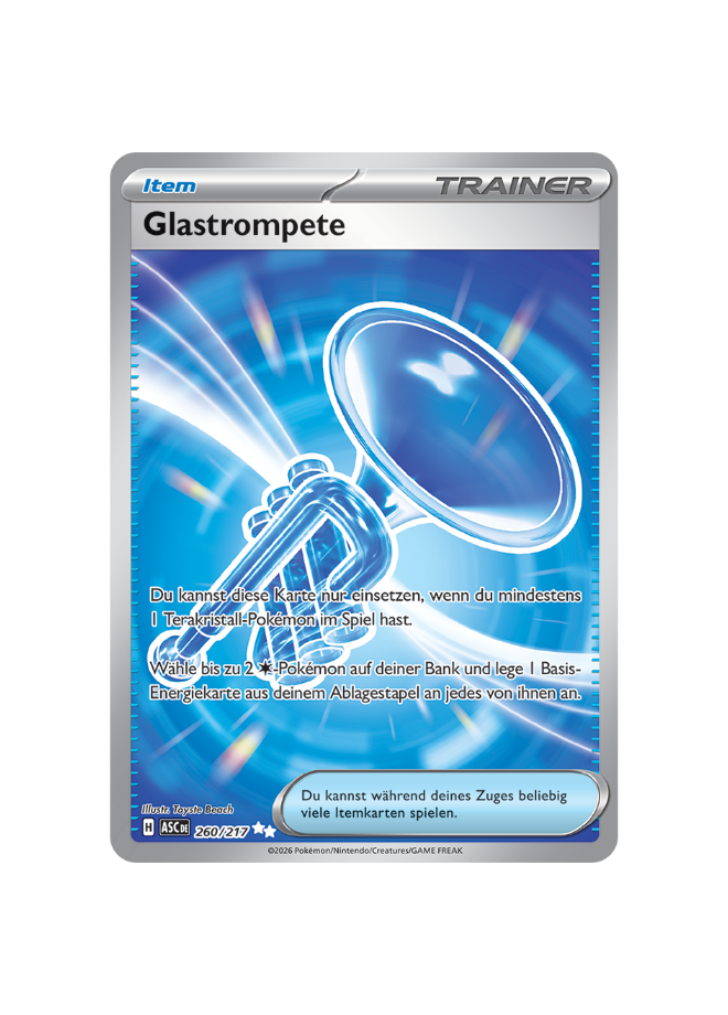 Pokémon TCG -  ASC DE 260/217 - Glastrompete
