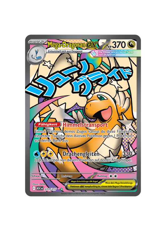 Pokémon TCG -  ASC DE 271/217 - Mega Dragoran EX