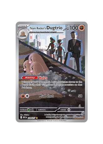 Pokémon TCG - ASC EN 239/217 - Team Rockets Dugtrio