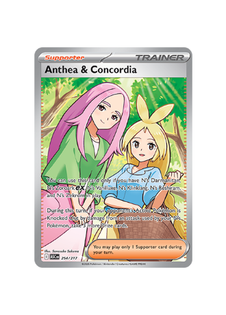 Pokémon TCG - ASC EN 254/217 - Anethea & Concordia