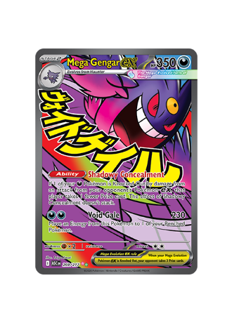 Pokémon TCG - ASC EN 269/217 - Mega Gengar EX