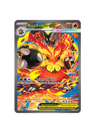 Pokémon TCG - ASC EN 273/217 - Mega Emboar EX