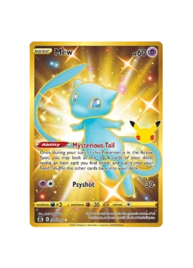 Pokémon TCG -  25th Celebrations EN 025/025 - MEW