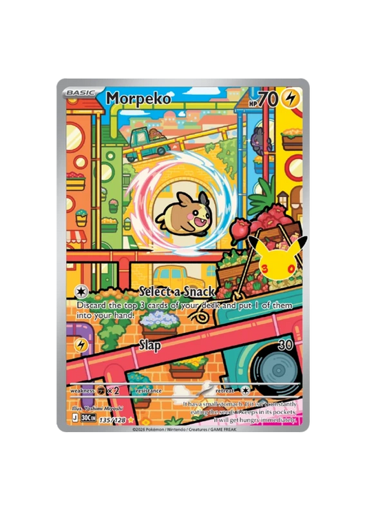 Pokémon TCG - 30C EN 135/128 - Morpeko
