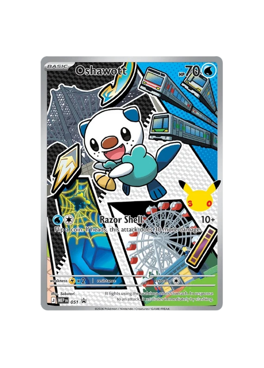 Pokémon TCG - Promo Card - MEP 051 - Oshawott