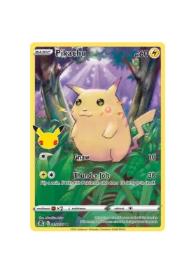 Pokémon TCG -  25th Celebrations EN 005/025 Holo - Pikachu