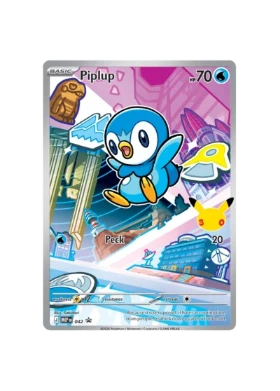 Pokémon TCG - Promo Card - MEP 042 - Piplup