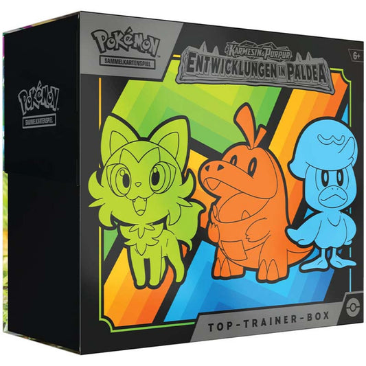 Pokémon TCG - Top Trainer Box - Entwicklungen in Paldea (DE) 2023
