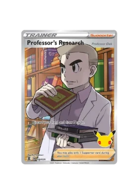 Pokémon TCG -  25th Celebrations EN 023+024/025 Holo - Professors Research