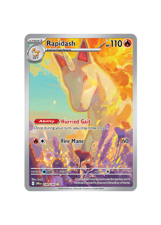 Pokémon TCG -  DRI EN 189/182  - Rapidash