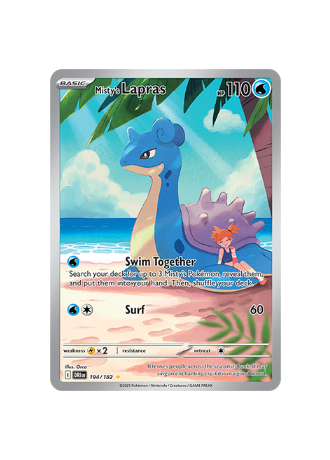 Pokémon TCG -  DRI EN 194/182  - Misty Lapras