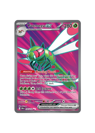 Pokémon TCG -  DRI EN 206/182  - Yanmega EX