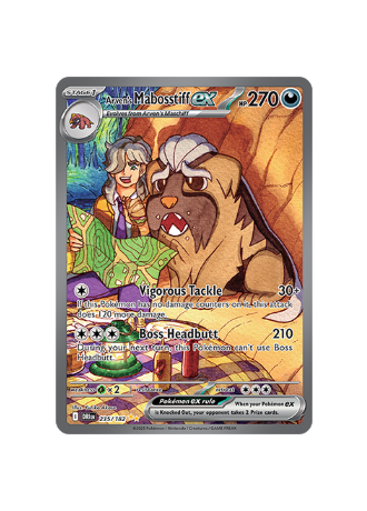 Pokémon TCG -  DRI EN 235/182  - Marvens Mabosstiff EX