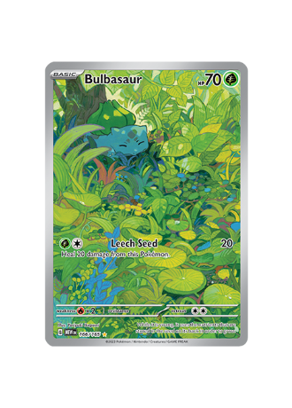 Pokémon TCG - MEW151 EN 166/165 - Bulbasaur