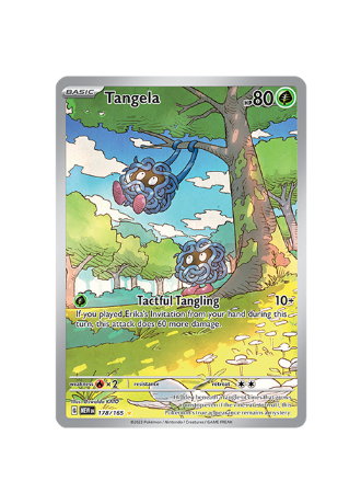 Pokémon TCG -  MEW151 EN 178/165 - Tangela