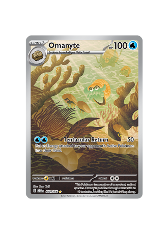 Pokémon TCG -  MEW151 EN 180/165 - Omanyte