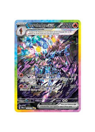 Pokémon TCG -  PRE EN 147/131 - Ceruledge EX