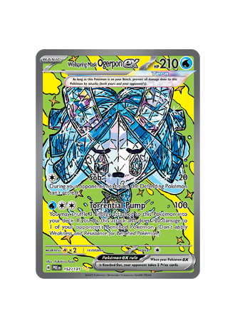Pokémon TCG -  PRE EN 152/131 - Wellspring Mask Ogerpon EX