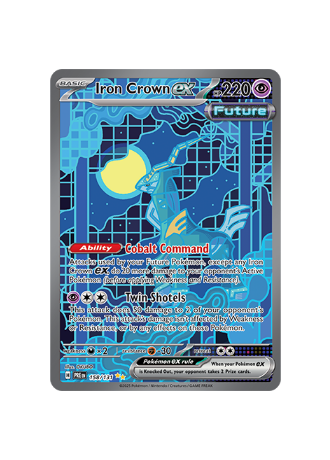 Pokémon TCG -  PRE EN 158/131 - Iron Crown EX