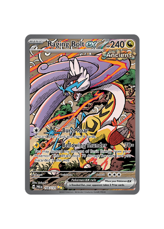 Pokémon TCG -  PRE EN 166/131 - Raging Bolt EX