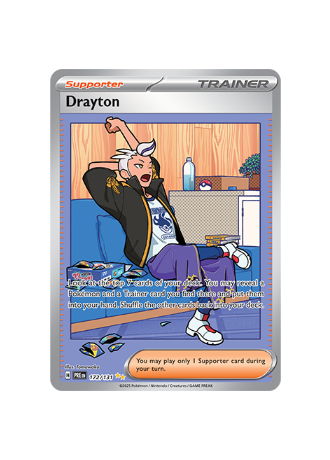 Pokémon TCG -  PRE EN 172/131 Drayton