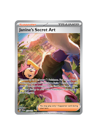 Pokémon TCG -  PRE EN 173/131 Janine`s Secret Art