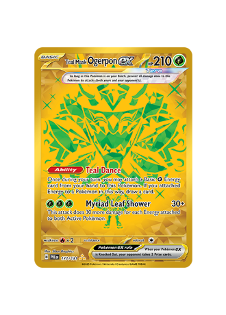 Pokémon TCG -  PRE EN 177/131 - Teal Mask Ogerpon EX