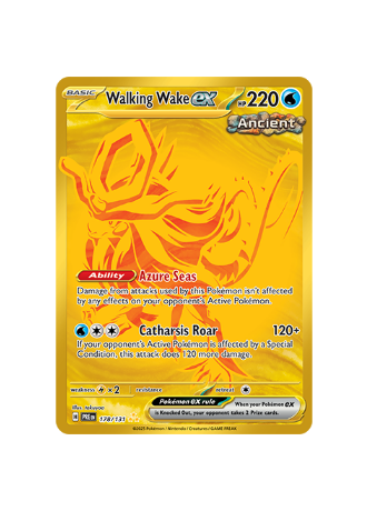 Pokémon TCG -  PRE EN 178/131 - Walking Wake EX