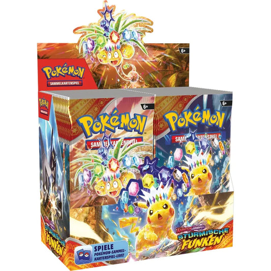 Pokémon TCG - Stürmische Funken Booster Display Box (DE) 2024