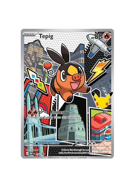 Pokémon TCG - Promo Card - MEP 050 - Tepig