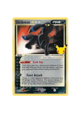 Pokémon TCG -  25th Celebrations EN 17/17 - Umbreon