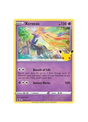 Pokémon TCG -  25th Celebrations EN 012/025 Holo - Xerneas