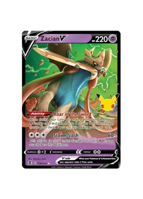Pokémon TCG -  25th Celebrations EN 016/025 Holo - Zacian V