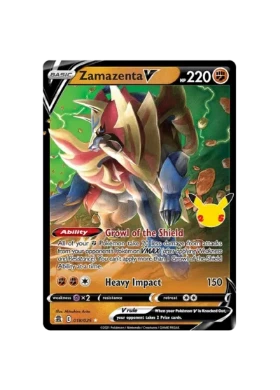 Pokémon TCG -  25th Celebrations EN 018/025 Holo - Zamazenta V