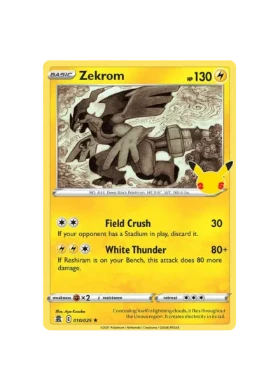 Pokémon TCG -  25th Celebrations EN 010/025 Holo - Zekrom