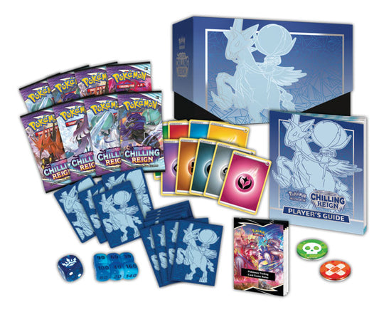 Pokémon TCG  - Elite Trainer Box - Chilling Reign Ice Rider (EN) 2021