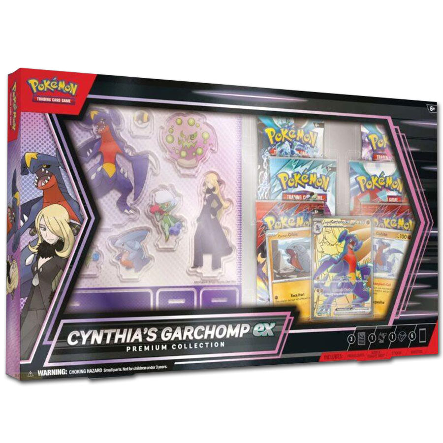 Pokémon TCG - Cynthias Garchomp Ex Premium Collection Box (EN) 2025