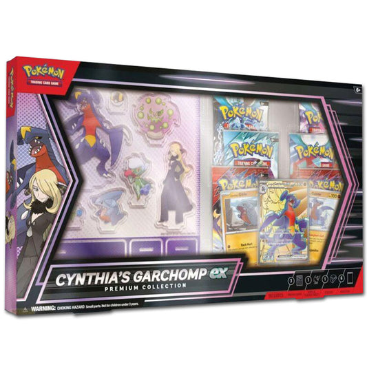 Pokémon TCG - Cynthias Garchomp Ex Premium Collection Box (EN) 2025